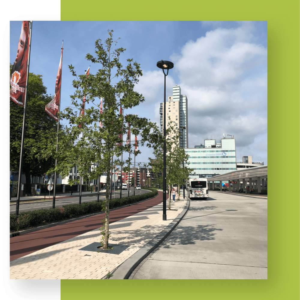 Groenproject in de stad